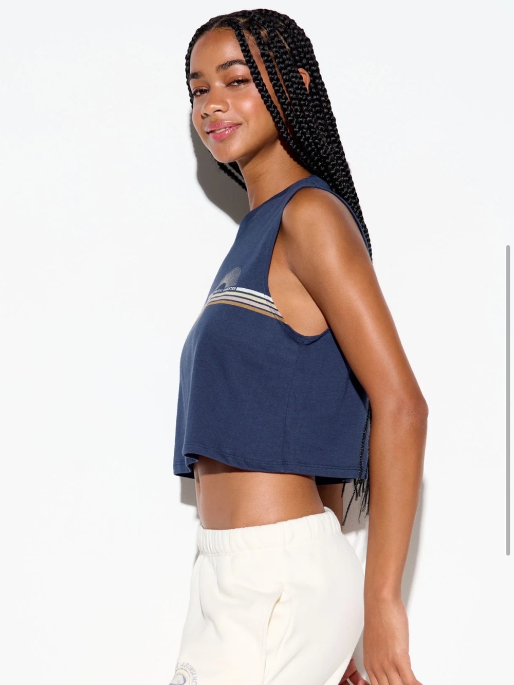 SPIRITUAL GANGSTER Sg Rays Spirit Crop Tank - Picture 7 of 16